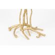 Afbeelding van White Label Living Side Table Lily Multi Gold