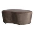 Afbeelding van BePureHome Macaroni Bankje Fluweel Nougat - 110 CM