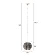 Afbeelding van Dutchbone Cooper Hanglamp M
