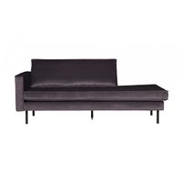 BePureHome Rodeo Daybed Links Donker Grijs