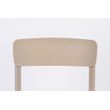 Afbeelding van White Label Living Chair Clive Light Brown