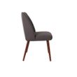Afbeelding van White Label Living Chair Conway Dark Grey