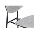 Afbeelding van White Label Living Barstool Donny Grey
