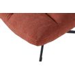 Afbeelding van Woood Vinny Draaifauteuil BouclÉ Roest
