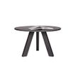 Afbeelding van Woood Rhonda Eettafel Zwart - 129 CM