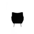 Afbeelding van Dutchbone Glodis Lounge Chair Zwart