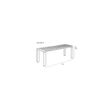 Afbeelding van Zuiver Vondel Garden Eetbank Clay - 175 CM
