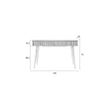 Afbeelding van Zuiver Barbier Console Tafel Black