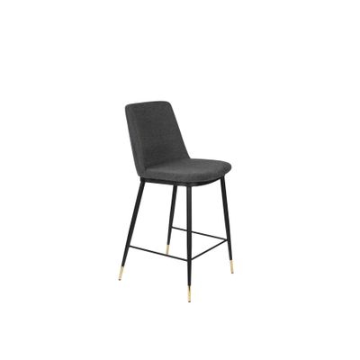 White Label Living Counter Stool Lionel Dark Grey White Label Living Counter Stool Lionel Dark Grey