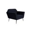 Afbeelding van Dutchbone Kate Lounge Chair Blauw