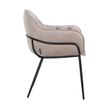 Afbeelding van Richmond Interiors Stoel Nomi Khaki Velvet (Quartz Khaki 903)