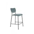 Afbeelding van Zuiver Benson Barstoel Grijs Blauw