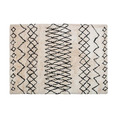 Woood Nando Vloerkleed Offwhite 200x300cm Woood Nando Vloerkleed Offwhite 200x300cm