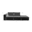 Afbeelding van Zuiver Outdoor 3-zits Sofa Breeze Rechts Grijs