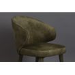 Afbeelding van Dutchbone Lunar Eetkamerstoel Velvet Moss