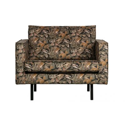BePureHome Rodeo Fauteuil Bouquet Zwart BePureHome Rodeo Fauteuil Bouquet Zwart