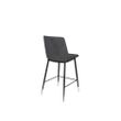Afbeelding van White Label Living Counter Stool Lionel Dark Grey