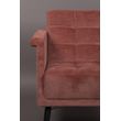 Afbeelding van Dutchbone Sir William Lounge Chair Vintage Roze