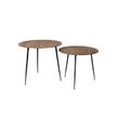Afbeelding van Dutchbone Pepper Bruin Bijzettafel - 45cm