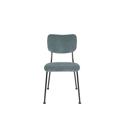 Zuiver Benson Stoel Grijs Blauw Zuiver Benson Stoel Grijs Blauw