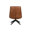 Afbeelding van Woood Skyler Draaifauteuil Kunstleer Cognac