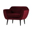 Afbeelding van Woood Rocco Fauteuil Rood