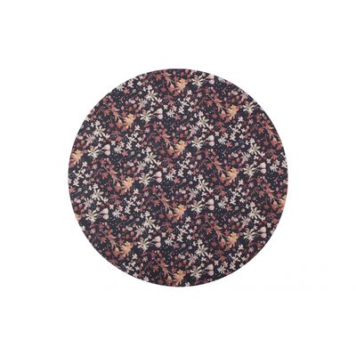BePureHome Aquarel Flower Vloerkleed Chestnut - 200 CM BePureHome Aquarel Flower Vloerkleed Chestnut - 200 CM