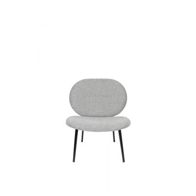 Zuiver Spike Lounge Chair Grijs Zuiver Spike Lounge Chair Grijs