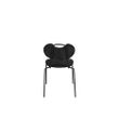 Afbeelding van White Label Living Chair Aspen Black