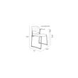 Afbeelding van White Label Living Armchair Stacks Liver