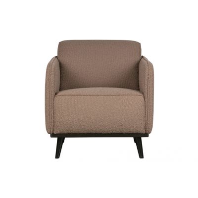 BePureHome Statement Fauteuil Bouclé Nougat BePureHome Statement Fauteuil Bouclé Nougat
