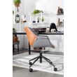 Afbeelding van Zuiver Doulton Bureaustoel Vintage Brown.
