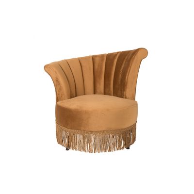 Dutchbone Flair Lounge Chair Goudbruin Dutchbone Flair Lounge Chair Goudbruin