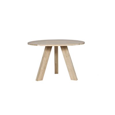 Woood Rhonda Eettafel Eiken - 129 CM Woood Rhonda Eettafel Eiken - 129 CM