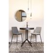 Afbeelding van White Label Living Counter Stool Lionel Light Grey