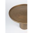 Afbeelding van White Label Living Coffee Table Mason Antique Brass