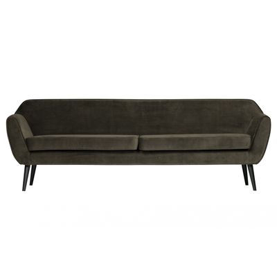 Woood Rocco Sofa Warm Groen - 230 CM Woood Rocco Sofa Warm Groen - 230 CM