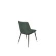 Afbeelding van White Label Living Chair Lionel Dark Green