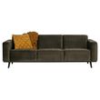Afbeelding van BePureHome Statement 3-zits Bank Fluweel Warm Groen