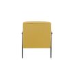 Afbeelding van White Label Living Lounge Chair Wakasan Yellow