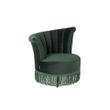 Afbeelding van Dutchbone Flair Lounge Chair Donkergroen