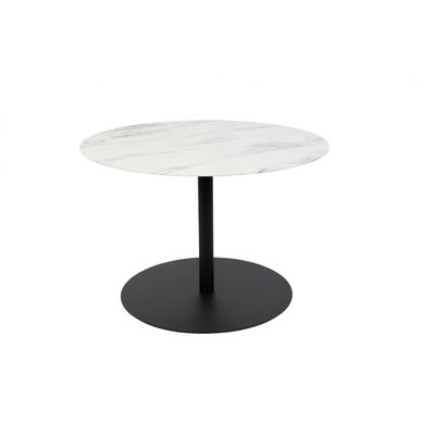 Zuiver Snow Bijzettafel Rond Marmer M Zuiver Snow Bijzettafel Rond Marmer M