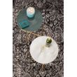 Afbeelding van White Label Living Side Table Timpa Marble Green