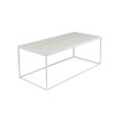 Afbeelding van Zuiver Glazed Salontafel Wit
