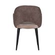 Afbeelding van Richmond Interiors Stoel Giovanna met armleuning Quartz Khaki / Alaska Stone (Alaska 102 Stone)