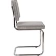 Afbeelding van Zuiver Ridge Stoel Brushed Rib Cool Grijs