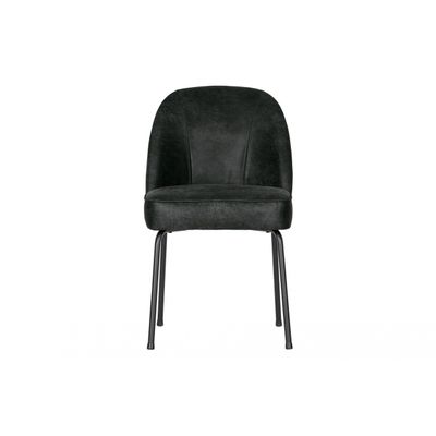 BePureHome Vogue Eetkamerstoel Eco Leder Zwart BePureHome Vogue Eetkamerstoel Eco Leder Zwart