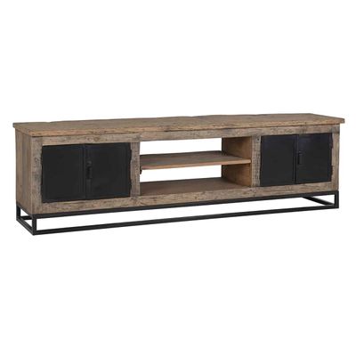 Richmond Interiors TV-dressoir Raffles 4-deuren, gerecyceld hout Richmond Interiors TV-dressoir Raffles 4-deuren, gerecyceld hout