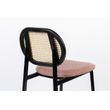 Afbeelding van Zuiver Spike Counterstoel Naturel/Roze
