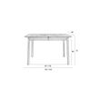 Afbeelding van Zuiver Glimps Eettafel Naturel - 120 CM